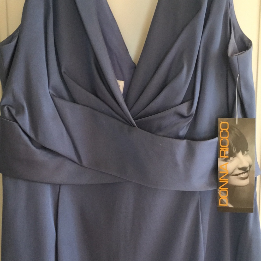 Donna Ricco periwinkle dress (Size 14) - Picture 6 of 8